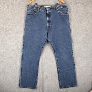 Vintage Levis 517 Jeans Mens 38x34 Medium Wash Bootcut Western 90s Y2K